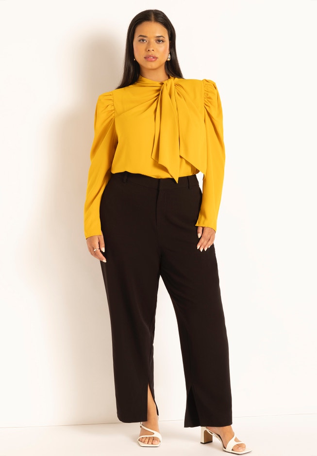 Drape Front Blouse image number 2
