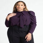 Drape Front Blouse image number null