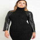 Faux Leather Sleeves image number null
