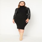 Faux Leather Sleeves image number null