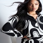 Printed Button Down image number null