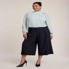 Draped Sleeve Chiffon Top image number 2