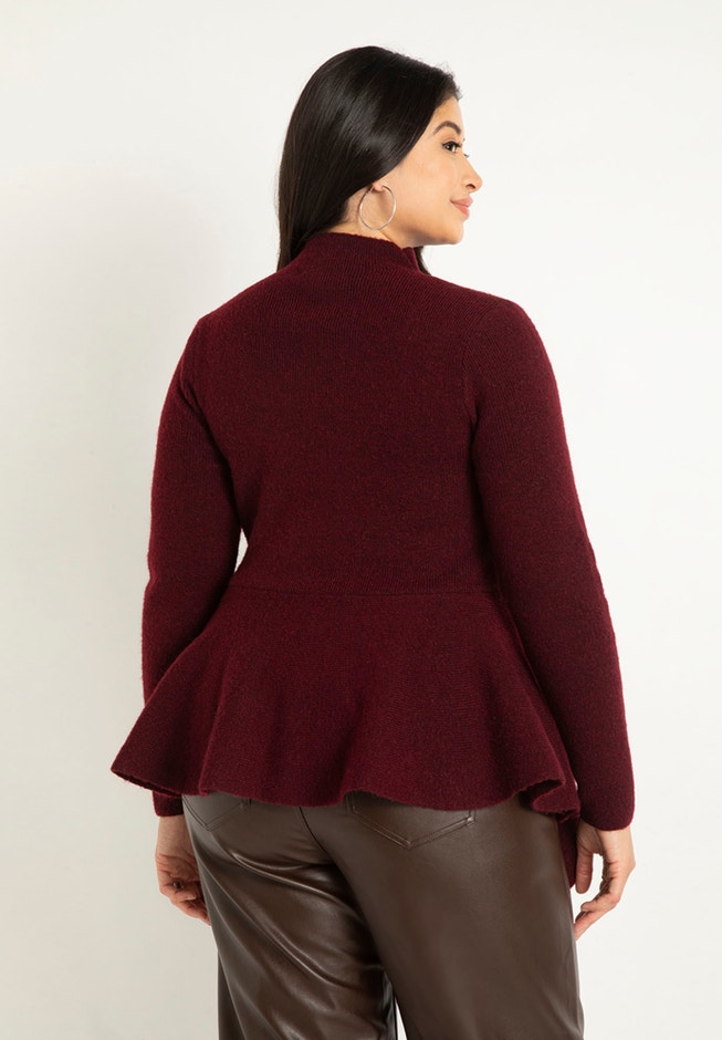 Peplum Sweater image number 3