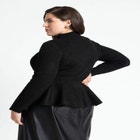 Peplum Sweater image number null
