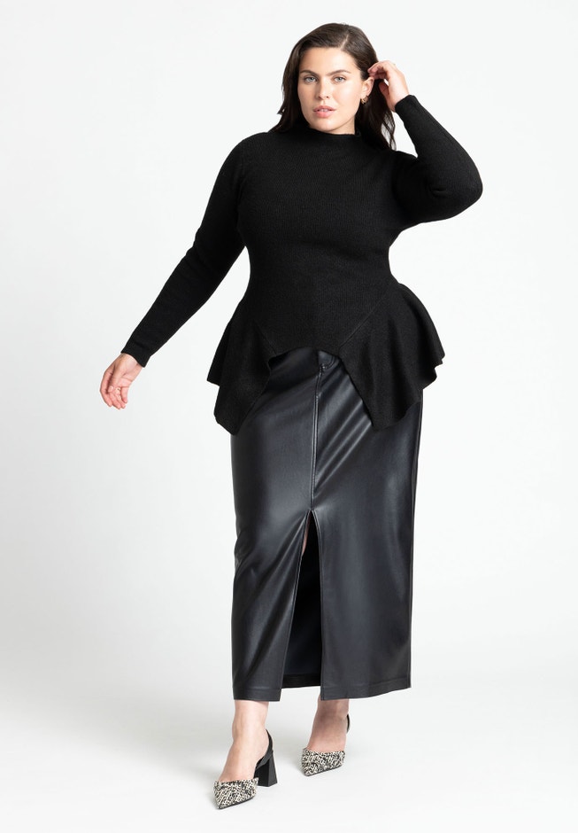Peplum Sweater image number 3