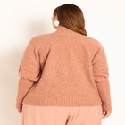 Raglan Puff Sleeve Sweater image number null