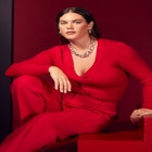 Twisted Cable Cutaway Sweater image number null