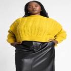 Chunky Cable Stitch Sweater image number null