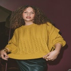 Chunky Cable Stitch Sweater image number null