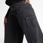 Wide Leg Cargo Jean image number null