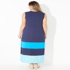 Cascading Stripe Maxi Dress image number null