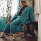 Ankle Tab Taper Trouser image number null