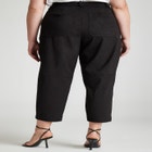 Barkwood x ELOQUII Faux Suede Trousers With Pocket Details image number null