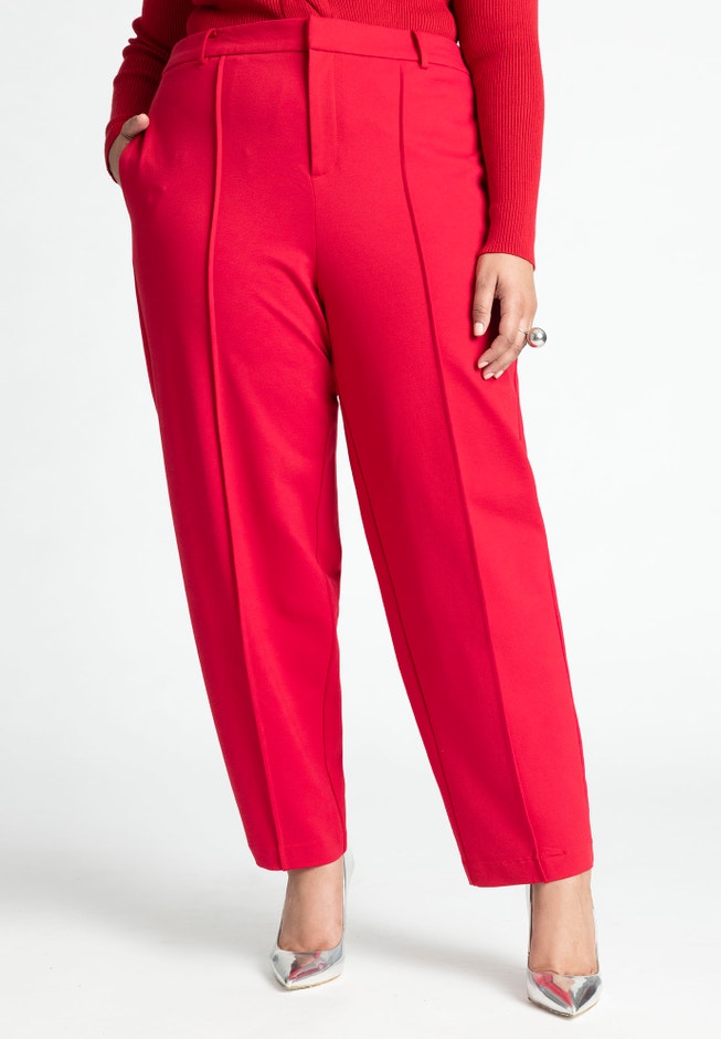 Pintuck Straight Leg Trouser image number 2