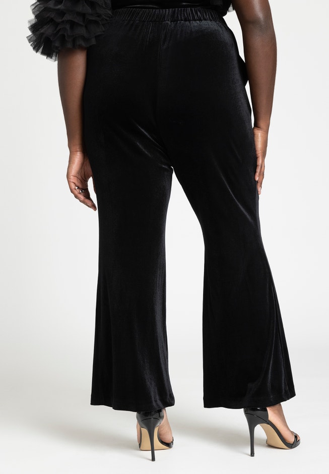 Flare Leg Tuxedo Trouser image number 1