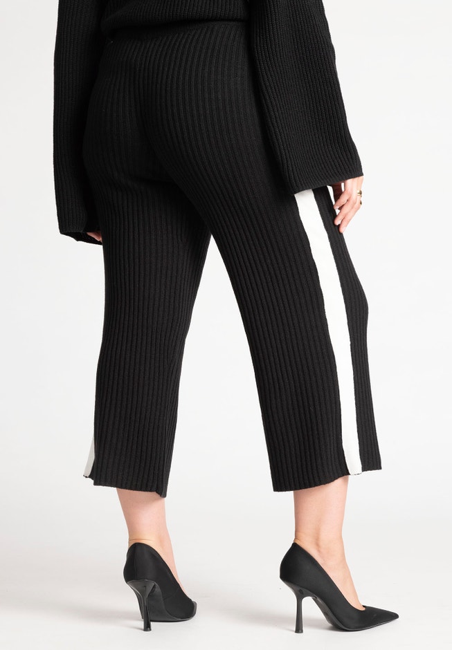 Cropped Side Stripe Pant image number 2