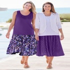 2-in-1 Reversible skirt image number null