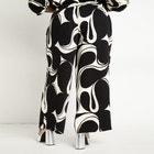 Printed Wide Leg Pant image number null