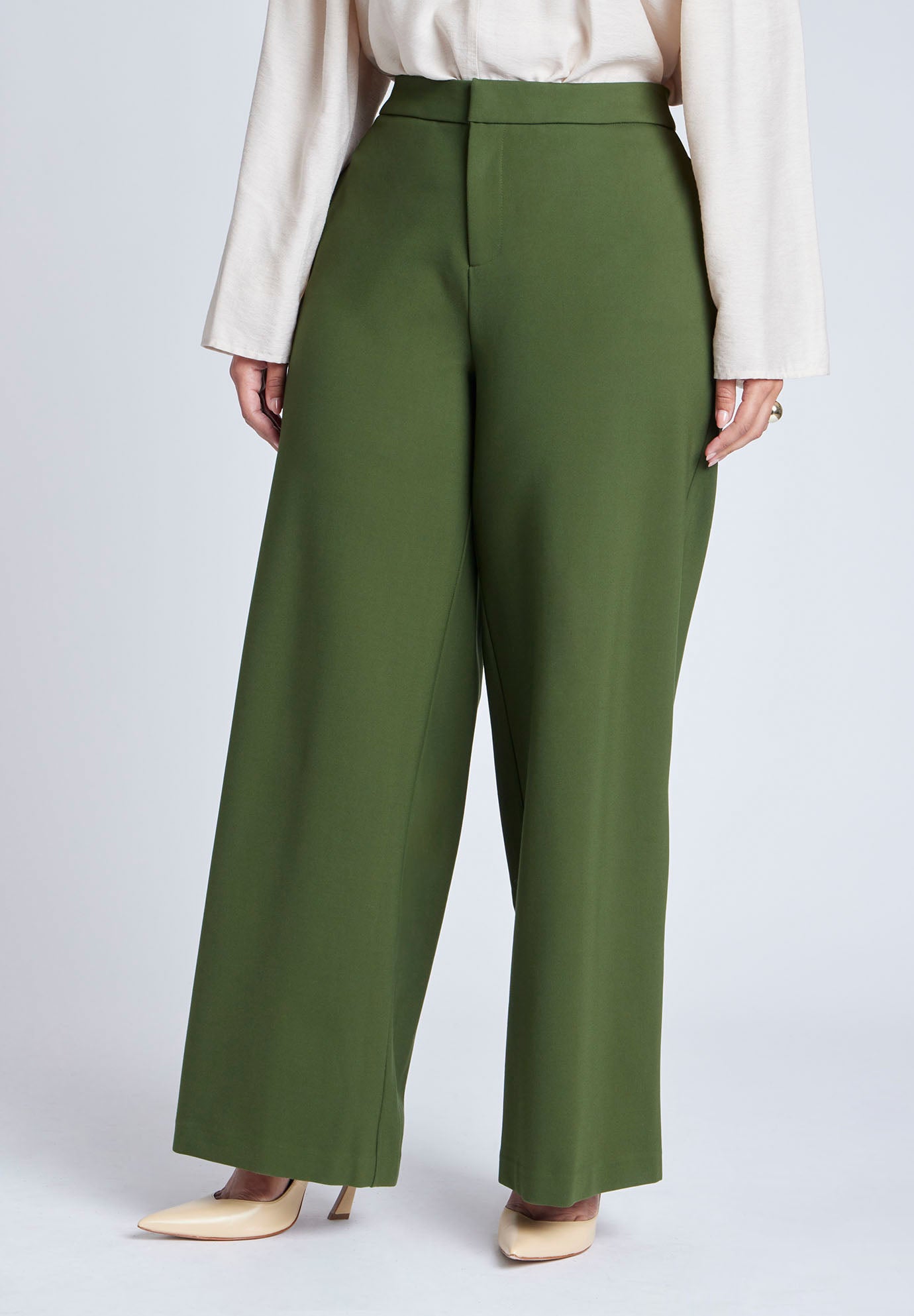 The Ultimate Stretch Wide Leg Pant image number 1