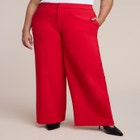 The Ultimate Stretch Wide Leg Work Pant image number null