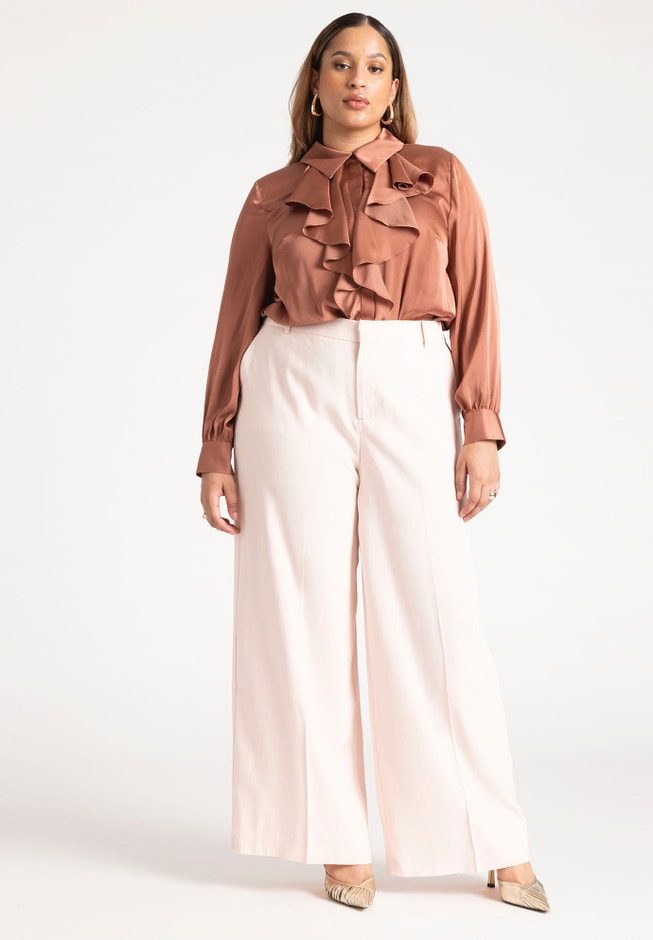 Longline Wide Leg Pant image number 2