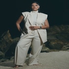 Longline Wide Leg Pant image number null