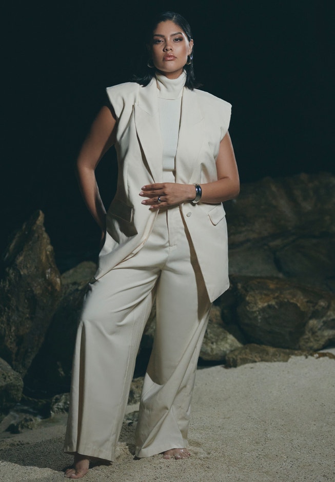 Longline Wide Leg Pant image number 0