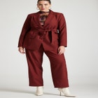 Straight Leg Cuffed Trouser image number null