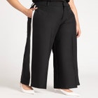 Wide Leg Floor Length Trouser image number null