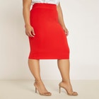 Neoprene Pencil Skirt image number null