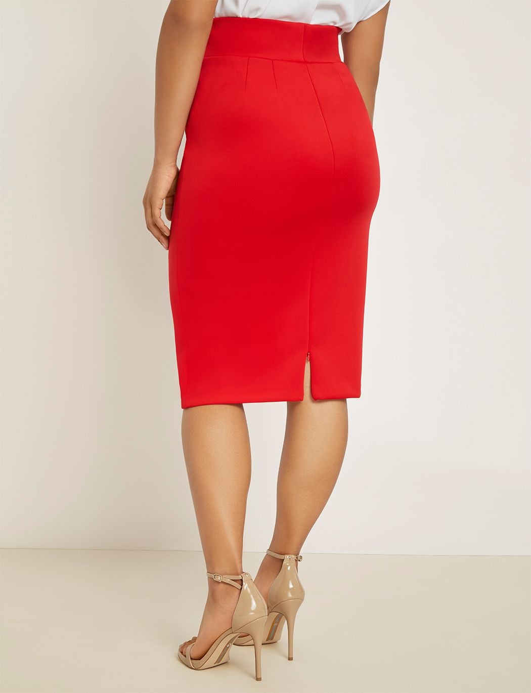 Neoprene Pencil Skirt image number 2