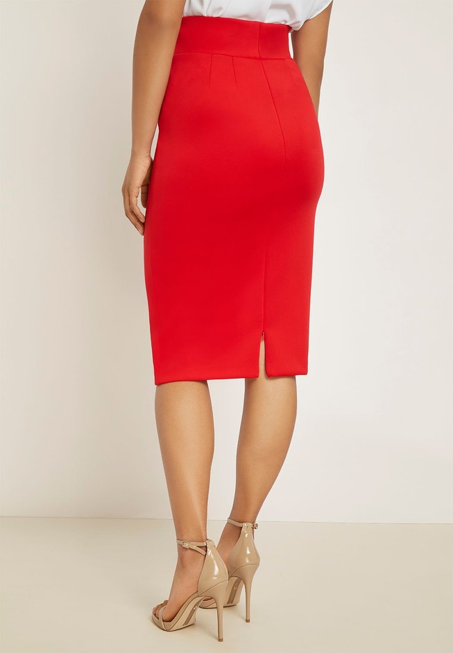 Neoprene Pencil Skirt image number 2