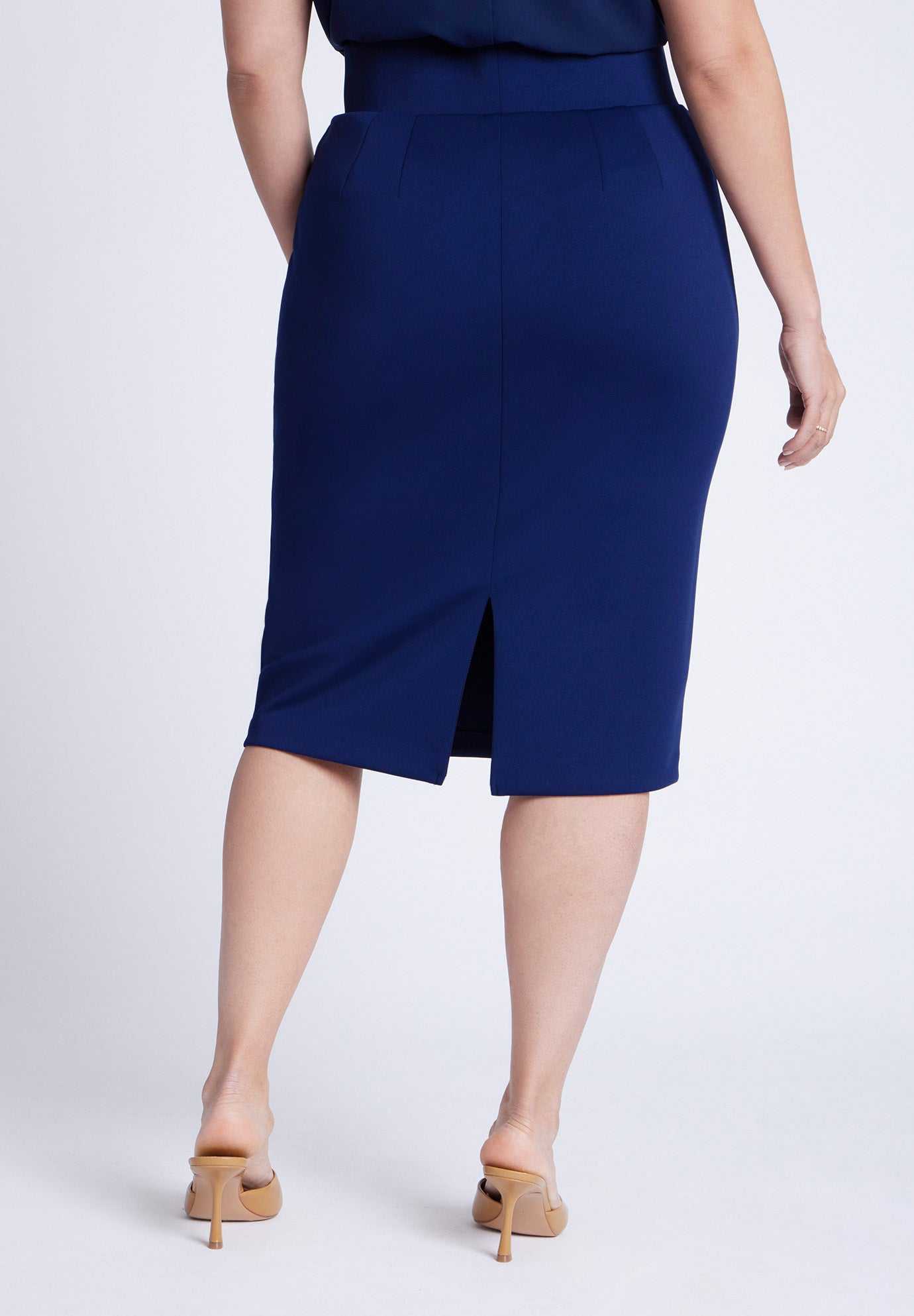 Neoprene Pencil Skirt image number 2