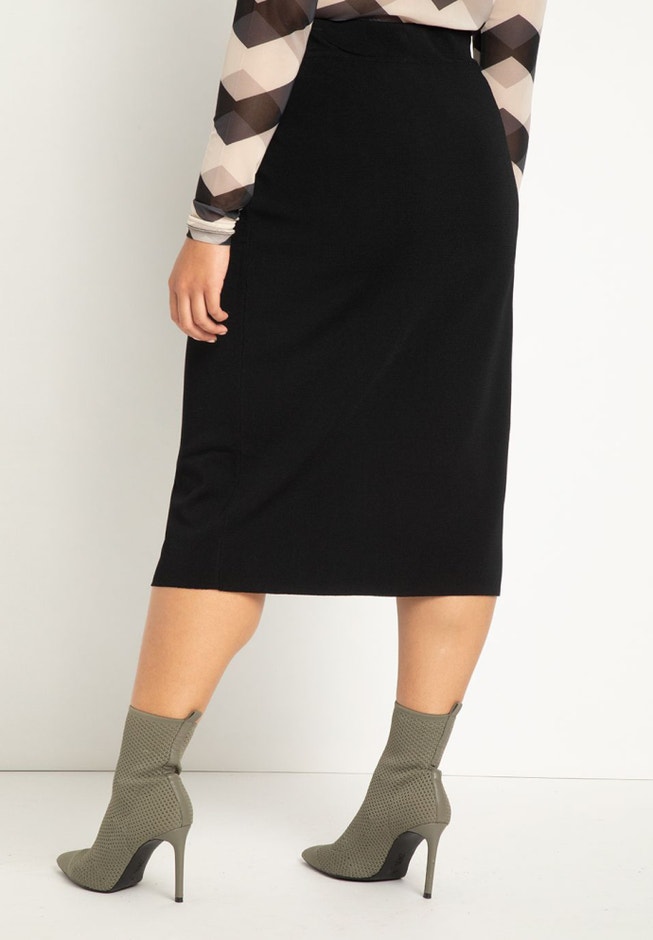 Tie Waist Midi Skirt image number 4