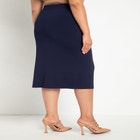 Tie Waist Midi Skirt image number null