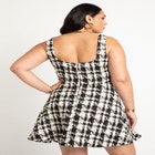 Flare Tweed Mini Jumper image number null