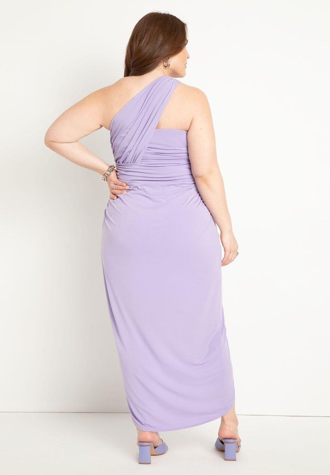 Shirred Wrap Dress image number 5