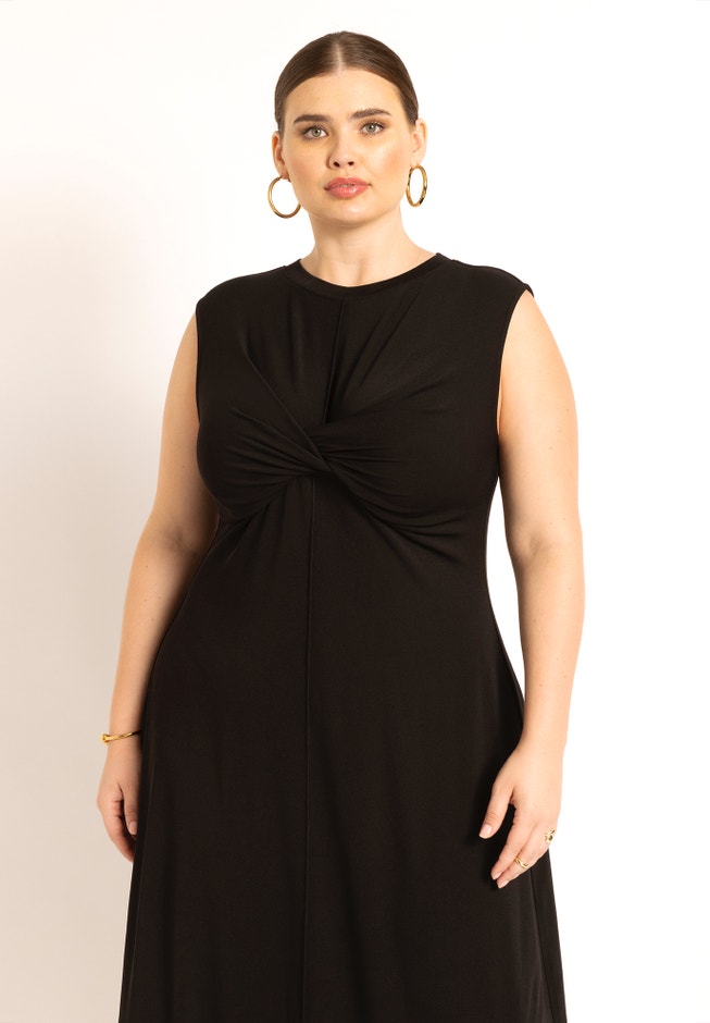 Twisted Knit Dress image number null