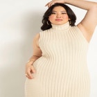 Turtleneck Sweater Dress image number null