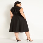 Asymmetrical Trench Dress image number null