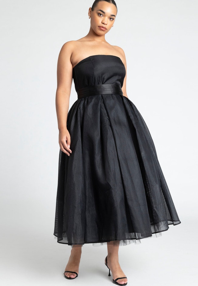 Strapless Crinoline Dress image number 2