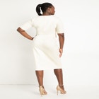 Button Front Workwear Dress image number null