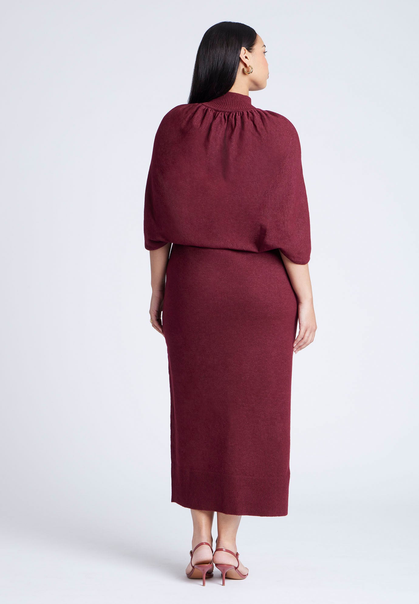 Sweater Cape Dress image number 1