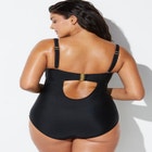 Ruched Underwire One Piece Swimsuit image number null