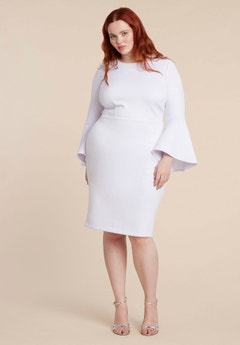 Women's Plus Size Mini & Short Dresses | ELOQUII Women's Plus Size Mini & Short Dresses | ELOQUII