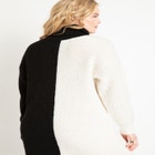 Turtle Neck Tunic Sweater Dress image number null