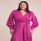 Satin Maxi Dress image number 3