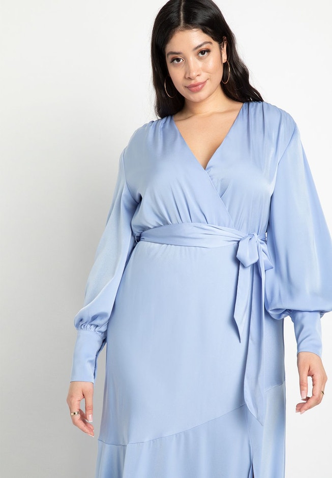 Satin Maxi Dress image number 2