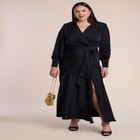 Satin Maxi Dress image number 0