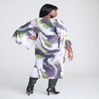 Printed Hankerchief Midi Dress image number null